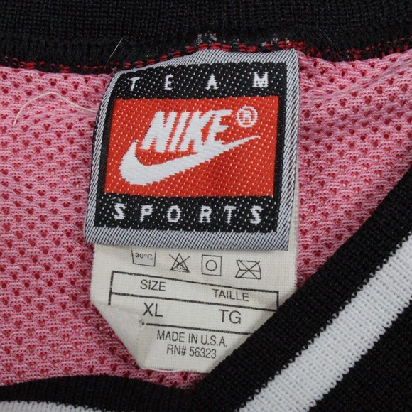 VTG Nike Team UNLV Rebels Jersey Dedan Thomas Basketball Size XL Authentic - Picture 10 of 11